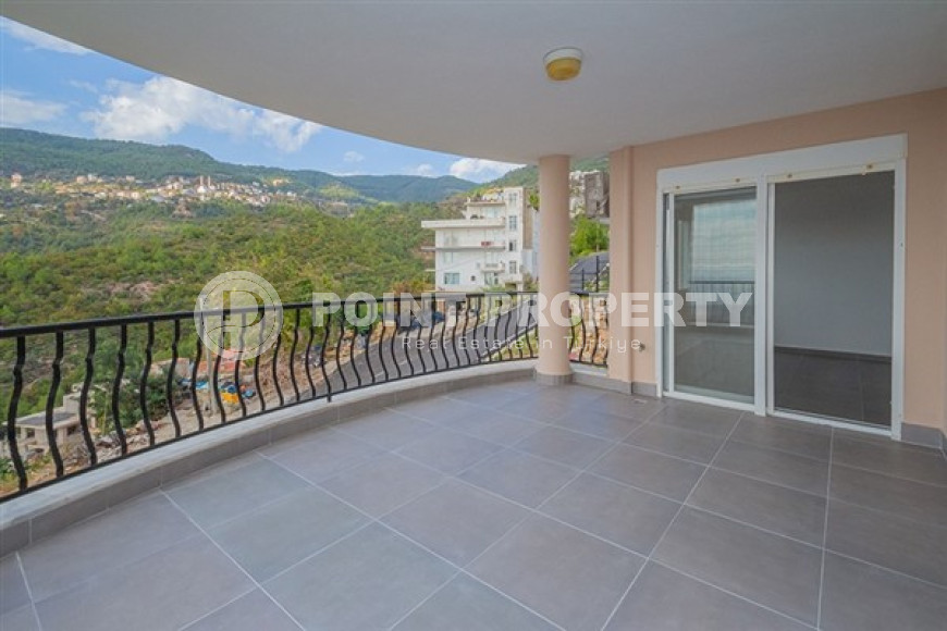 Three-room apartment with views, 87m², unfurnished, 7000m from the sea in the mountainous region of Alanya - Bektas-id-2550-photo-23