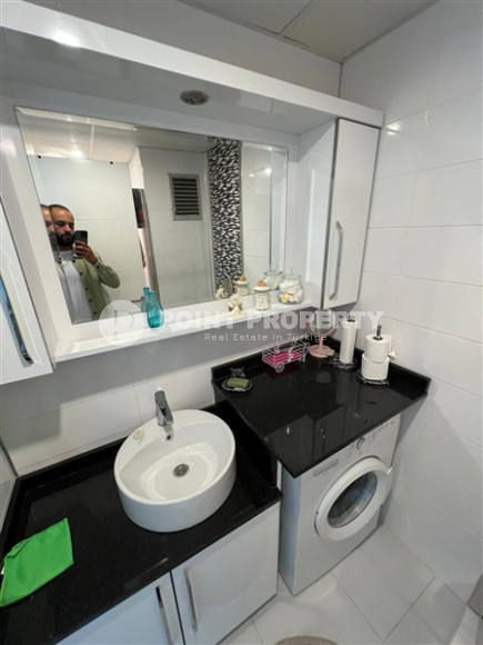 Elegant one-bedroom apartment, 86m², in a premium complex in Oba, Alanya.-id-2551-photo-6