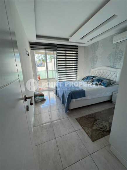 Elegant one-bedroom apartment, 86m², in a premium complex in Oba, Alanya.-id-2551-photo-9
