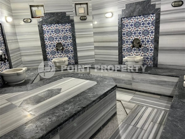 One bedroom apartment, 60m², in a residence with a swimming pool 50m from Cleopatra Beach, Alanya-id-2553-photo-12