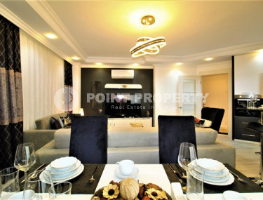 Трехкомнатная квартира, 120м², c элегантным интерьером в элитном комплексе в Джикджилли, Алания-id-2554-фото-5