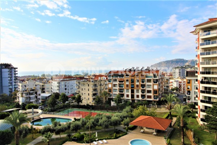 Three-room apartment, 120m², with an elegant interior in a luxury complex in Cikcilli, Alanya-id-2554-photo-32