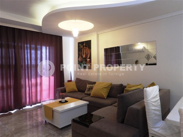 Меблированный пентхаус 3+1, 130м², с видом на крепость Алании в элитном комплексе в Джикджилли-id-2558-фото-5