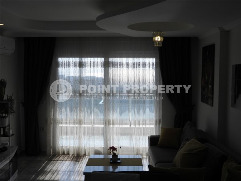 Меблированный пентхаус 3+1, 130м², с видом на крепость Алании в элитном комплексе в Джикджилли-id-2558-фото-8