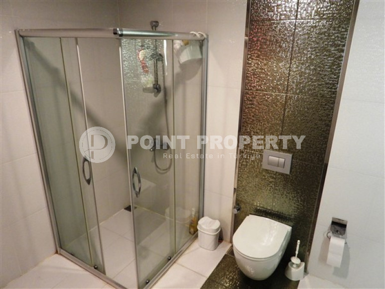 Меблированный пентхаус 3+1, 130м², с видом на крепость Алании в элитном комплексе в Джикджилли-id-2558-фото-13