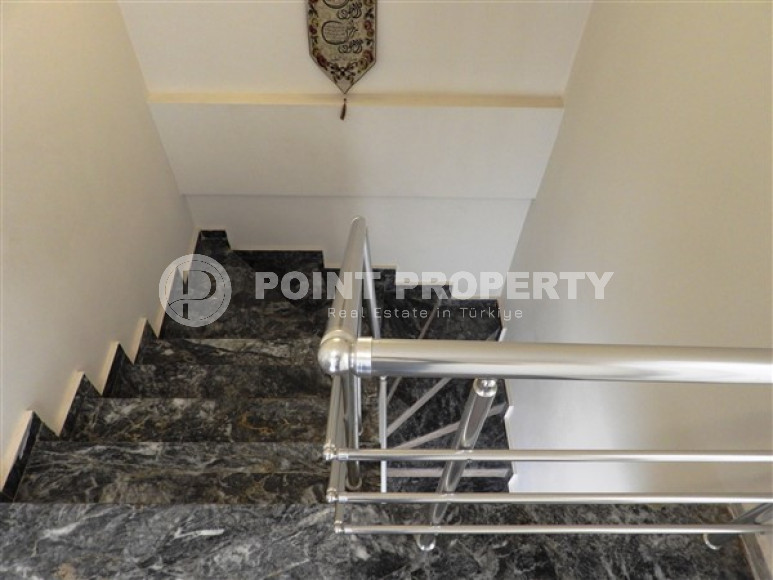 Меблированный пентхаус 3+1, 130м², с видом на крепость Алании в элитном комплексе в Джикджилли-id-2558-фото-15