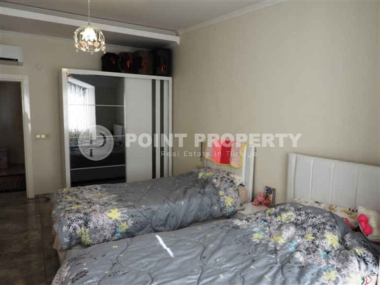 Меблированный пентхаус 3+1, 130м², с видом на крепость Алании в элитном комплексе в Джикджилли-id-2558-фото-22