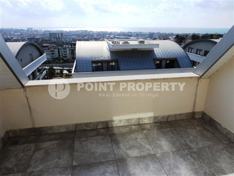 Меблированный пентхаус 3+1, 130м², с видом на крепость Алании в элитном комплексе в Джикджилли-id-2558-фото-23