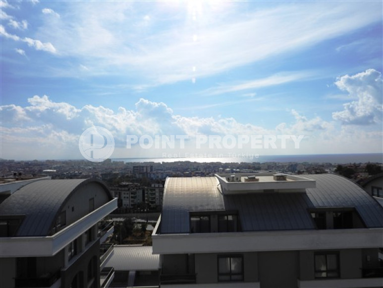 Меблированный пентхаус 3+1, 130м², с видом на крепость Алании в элитном комплексе в Джикджилли-id-2558-фото-25