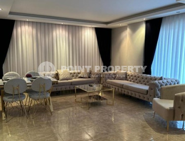 Completed one-bedroom apartment, 55m², in a modern complex with a swimming pool in the center of Alanya-id-2560-photo-1