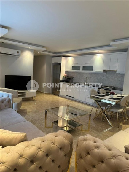 Completed one-bedroom apartment, 55m², in a modern complex with a swimming pool in the center of Alanya-id-2560-photo-2