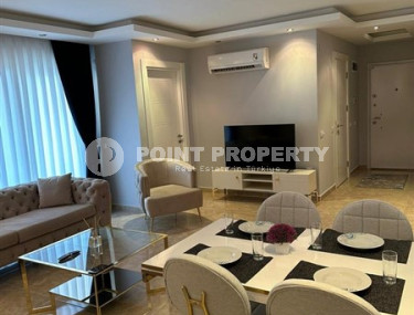 Completed one-bedroom apartment, 55m², in a modern complex with a swimming pool in the center of Alanya-id-2560-photo-4