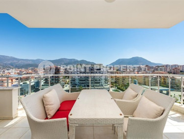 Просторный пентхаус 4+1, 250м², в 150м от моря в центре района Тосмур, Алания-id-2561-фото-4