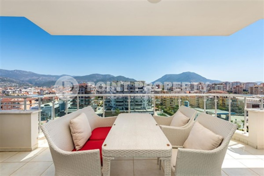 Просторный пентхаус 4+1, 250м², в 150м от моря в центре района Тосмур, Алания-id-2561-фото-4