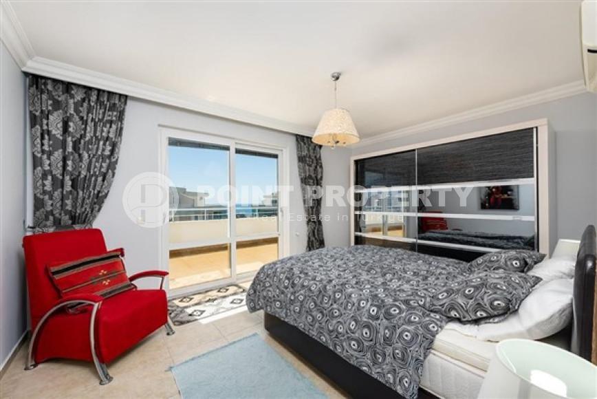 Просторный пентхаус 4+1, 250м², в 150м от моря в центре района Тосмур, Алания-id-2561-фото-12