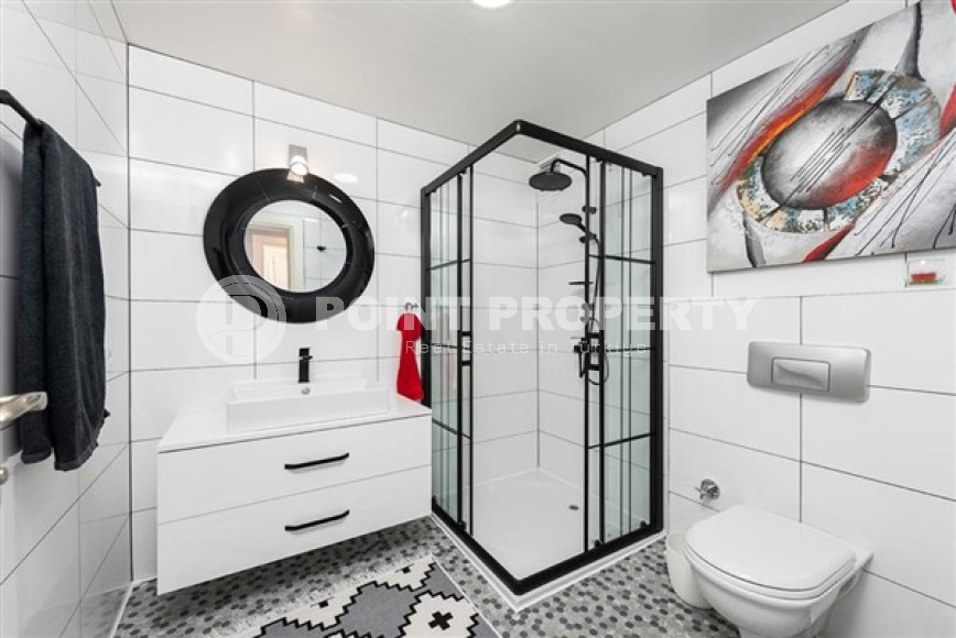 Просторный пентхаус 4+1, 250м², в 150м от моря в центре района Тосмур, Алания-id-2561-фото-13