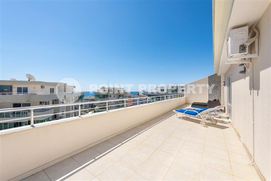 Просторный пентхаус 4+1, 250м², в 150м от моря в центре района Тосмур, Алания-id-2561-фото-18