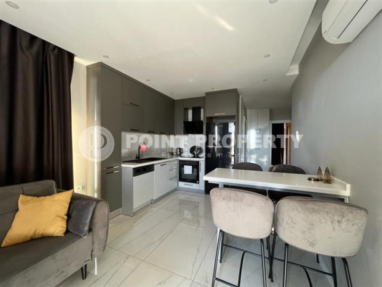 Furnished one bedroom apartment, 52m², in a new residence 150m from Keykubat beach, Alanya-id-2562-photo-2