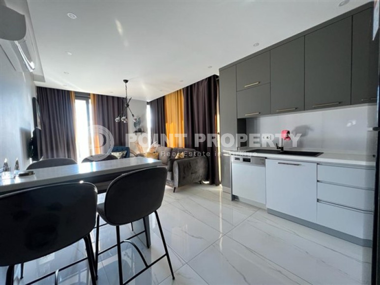 Furnished one bedroom apartment, 52m², in a new residence 150m from Keykubat beach, Alanya-id-2562-photo-3