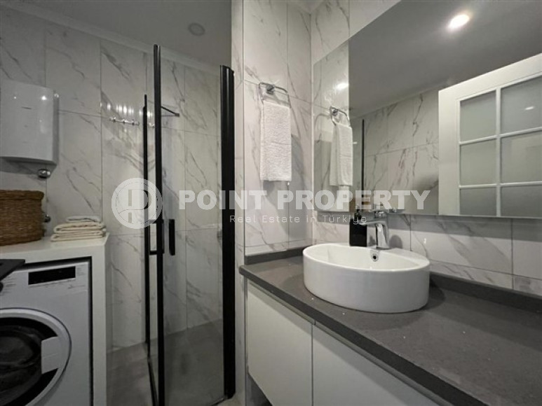 Furnished one bedroom apartment, 52m², in a new residence 150m from Keykubat beach, Alanya-id-2562-photo-8