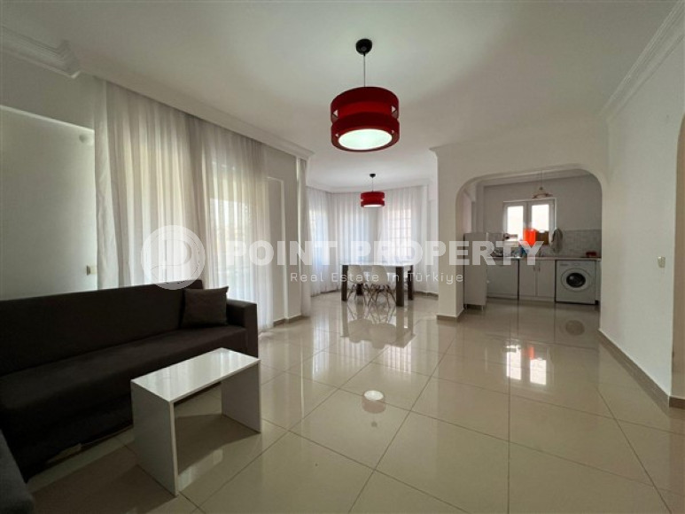 Трёхкомнатная квартира 100м2 в самом центре Алании на третьем этаже в резиденции с инфраструктурой-id-2563-фото-2