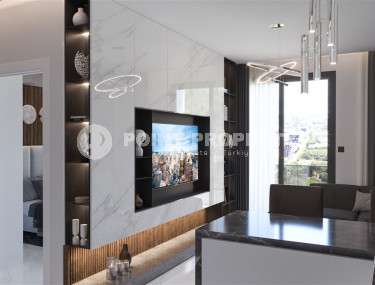 New 1+1 apartment in a residential complex at the final stage of construction, Gazipasa, Alanya-id-2565-photo-2