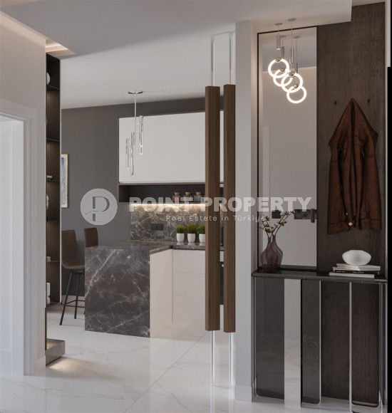 New 1+1 apartment in a residential complex at the final stage of construction, Gazipasa, Alanya-id-2565-photo-3