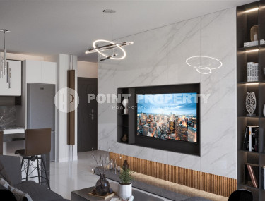 New 1+1 apartment in a residential complex at the final stage of construction, Gazipasa, Alanya-id-2565-photo-5