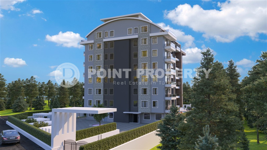 New 1+1 apartment in a residential complex at the final stage of construction, Gazipasa, Alanya-id-2565-photo-9