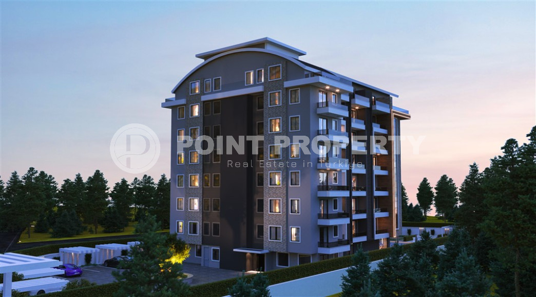 New 1+1 apartment in a residential complex at the final stage of construction, Gazipasa, Alanya-id-2565-photo-10