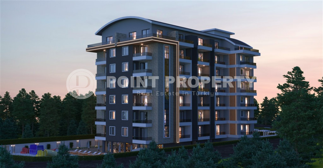 New 1+1 apartment in a residential complex at the final stage of construction, Gazipasa, Alanya-id-2565-photo-11