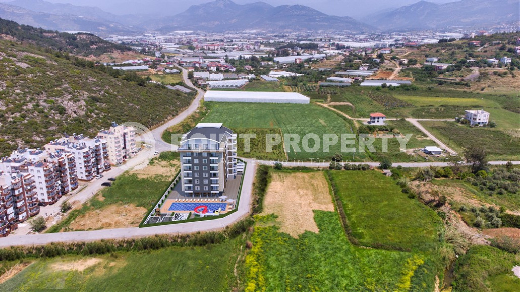 New 1+1 apartment in a residential complex at the final stage of construction, Gazipasa, Alanya-id-2565-photo-15