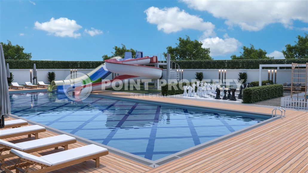 New 1+1 apartment in a residential complex at the final stage of construction, Gazipasa, Alanya-id-2565-photo-17