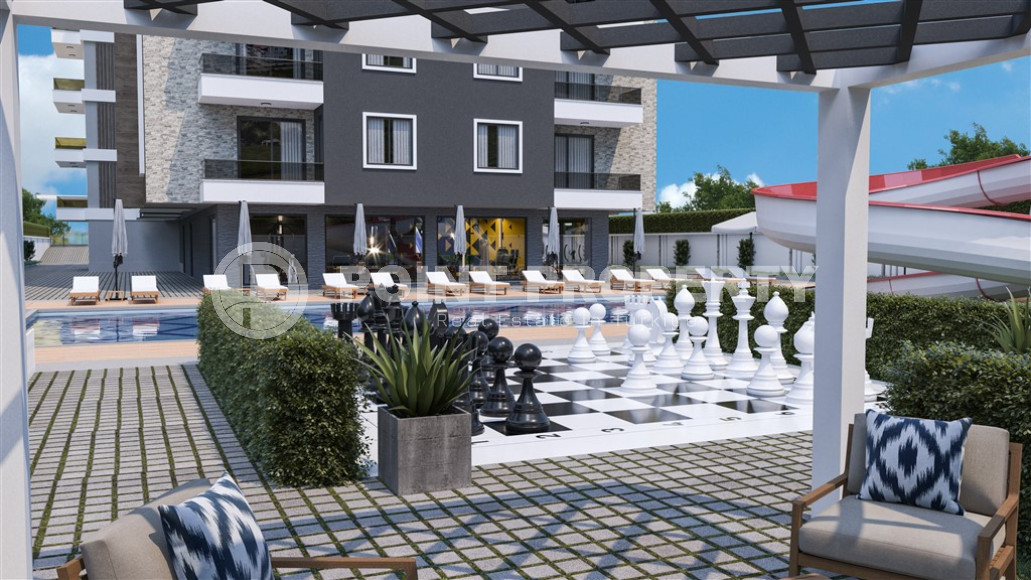 New 1+1 apartment in a residential complex at the final stage of construction, Gazipasa, Alanya-id-2565-photo-18