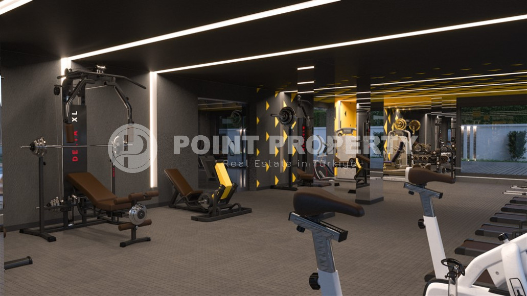 New 1+1 apartment in a residential complex at the final stage of construction, Gazipasa, Alanya-id-2565-photo-21