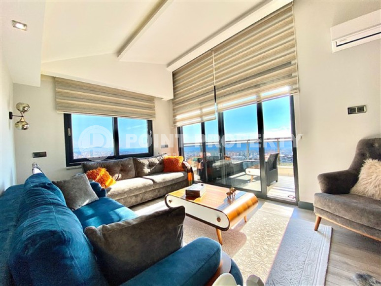 Spacious duplex apartment of 175 m2 in a low-rise complex, near the center of Alanya-id-2566-photo-7