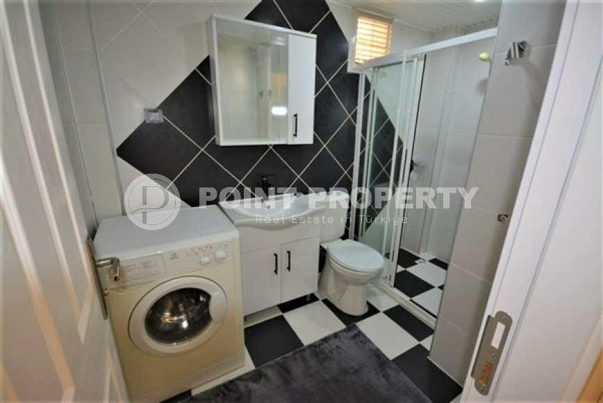 Готовая к проживанию, квартира 1+1, 65м², в резиденции с инфраструктурой в 300м от моря, Махмутлар-id-2568-фото-9