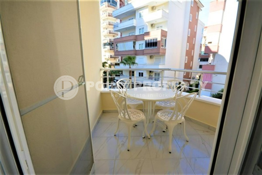 Готовая к проживанию, квартира 1+1, 65м², в резиденции с инфраструктурой в 300м от моря, Махмутлар-id-2568-фото-15