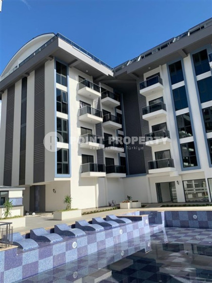 Квартира 1+1, 50м², с чистовой отделкой в новом комплексе премиум класса в районе Верхняя Оба, Алания.-id-2570-фото-1