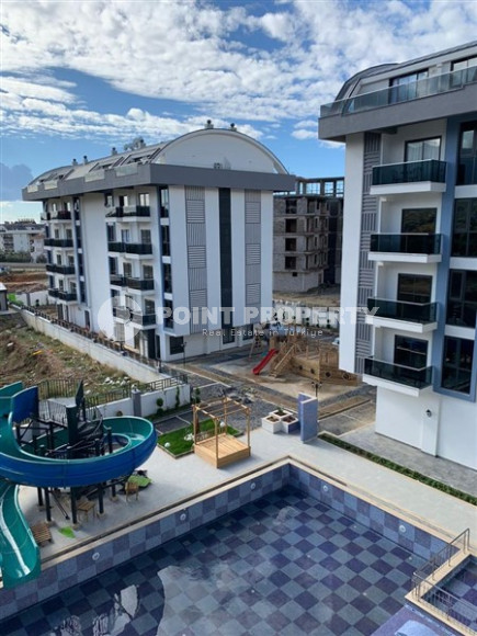 Квартира 1+1, 50м², с чистовой отделкой в новом комплексе премиум класса в районе Верхняя Оба, Алания.-id-2570-фото-3