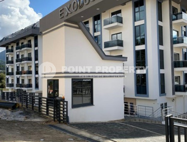 Квартира 1+1, 50м², с чистовой отделкой в новом комплексе премиум класса в районе Верхняя Оба, Алания.-id-2570-фото-4