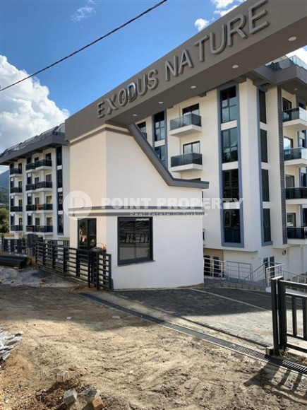 Квартира 1+1, 50м², с чистовой отделкой в новом комплексе премиум класса в районе Верхняя Оба, Алания.-id-2570-фото-4