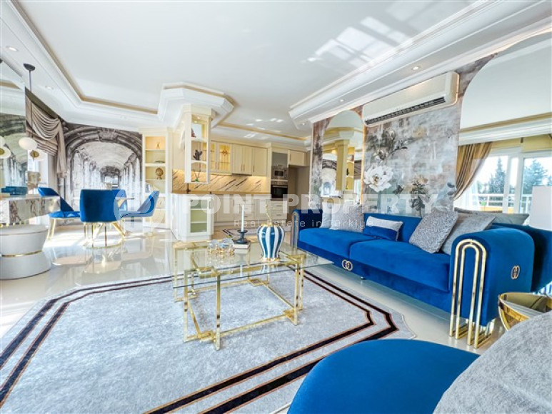 Designer three-room apartment, 125m², in Mahmutlar, Alanya, with sea views-id-2572-photo-4