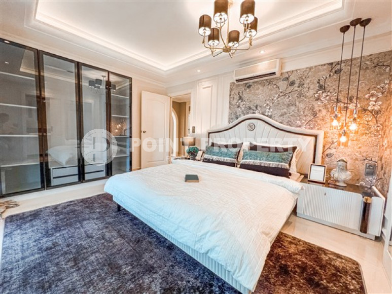 Designer three-room apartment, 125m², in Mahmutlar, Alanya, with sea views-id-2572-photo-10
