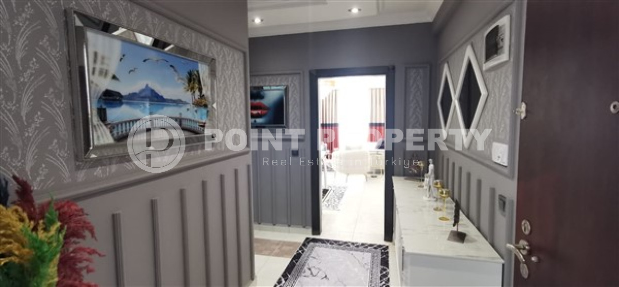 Elegant two bedroom apartment, 120m², in a complex with a swimming pool in Mahmutlar, 750m from the sea-id-2577-photo-4