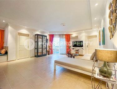 Меблированная трехкомнатная квартира, 107м², в уютной резиденции в районе Алании Тосмур-id-2578-фото-4