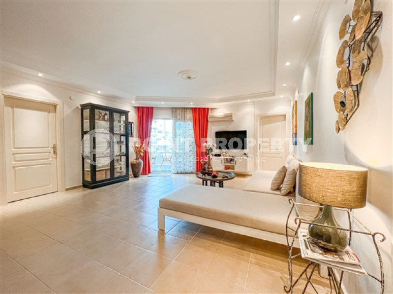 Меблированная трехкомнатная квартира, 107м², в уютной резиденции в районе Алании Тосмур-id-2578-фото-8