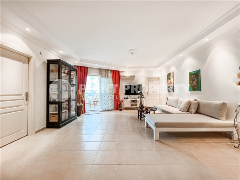 Меблированная трехкомнатная квартира, 107м², в уютной резиденции в районе Алании Тосмур-id-2578-фото-10