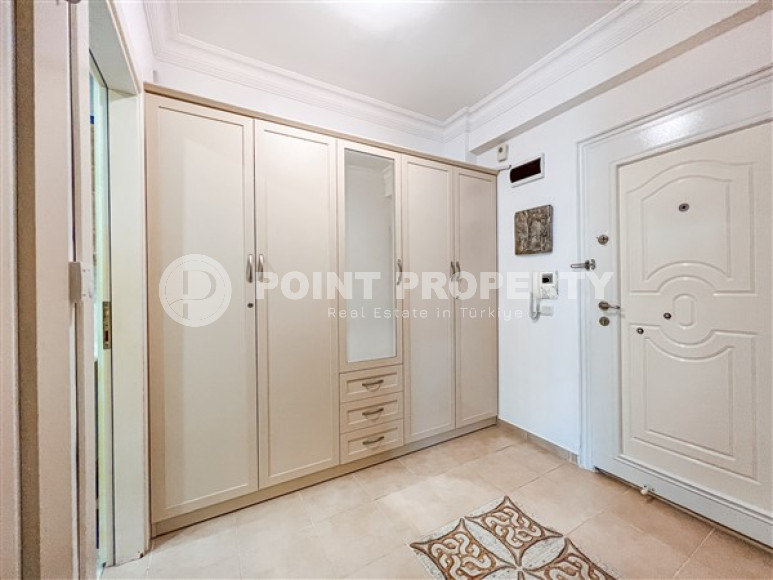 Меблированная трехкомнатная квартира, 107м², в уютной резиденции в районе Алании Тосмур-id-2578-фото-13