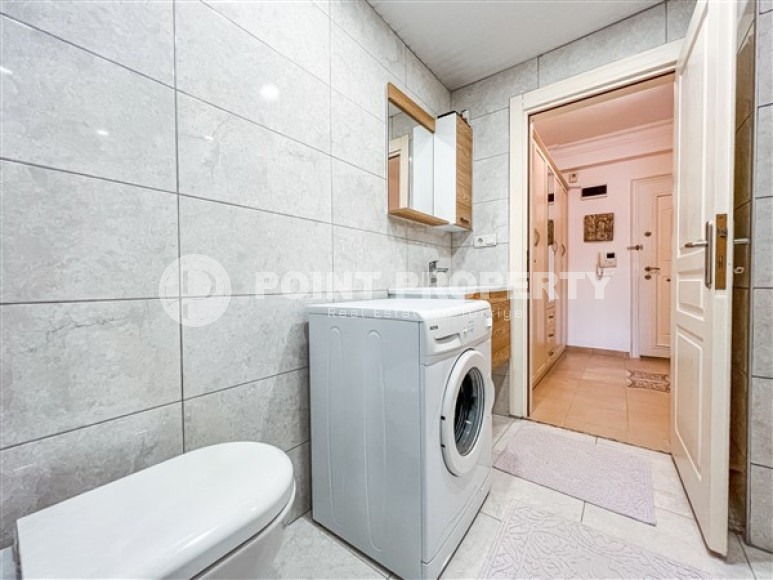 Меблированная трехкомнатная квартира, 107м², в уютной резиденции в районе Алании Тосмур-id-2578-фото-15